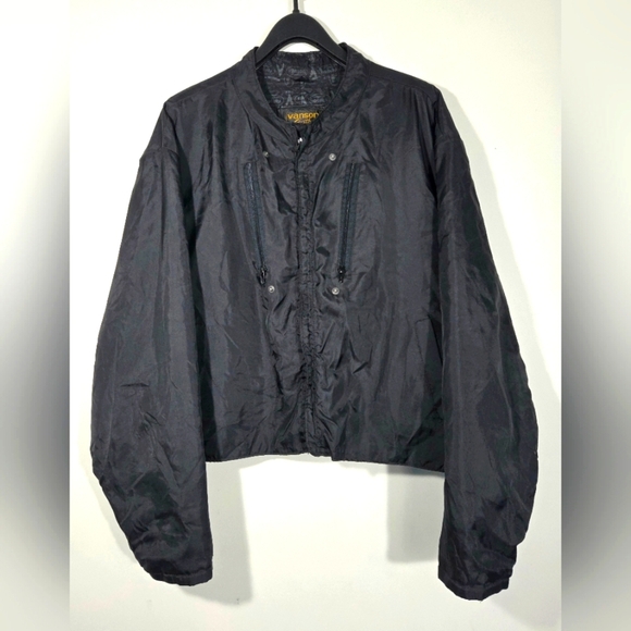 VANSON LEATHERS STREAMLINER MOTORCYCLE JACKET. - Picture 1 of 9